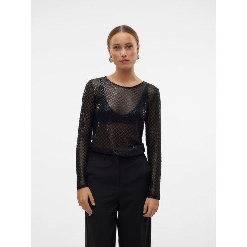 Vero Moda Vmsafina ls o-neck top jrs