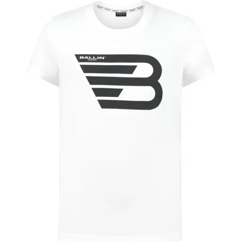 Ballin Amsterdam Jongens t-shirt icon logo white