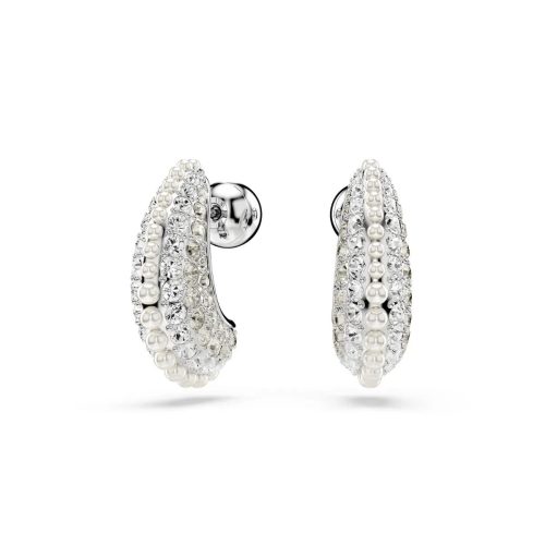 Swarovski Oorbellen – Swarovski Sublima Silver Coloured Ear Studs 569210 in silver