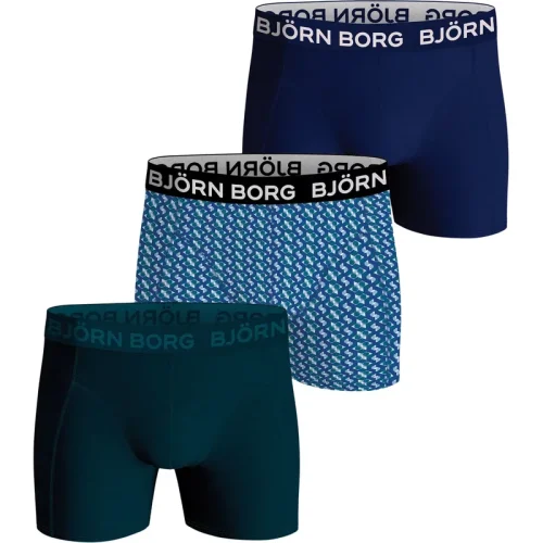 Björn Borg Jongens boxershort 3p cotton stretch