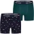 Happy Shorts Kinder boxershorts jongens kerst print 2-pack christmas