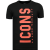 Local Fanatic Icons vertical t-shirt