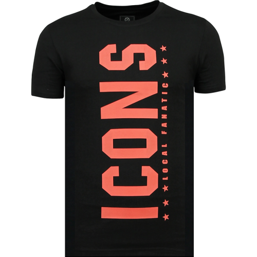 Local Fanatic Icons vertical t-shirt