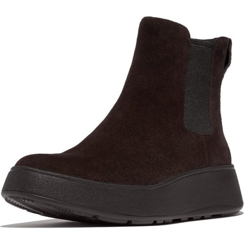 FitFlop F-mode suede flatform chelsea boots