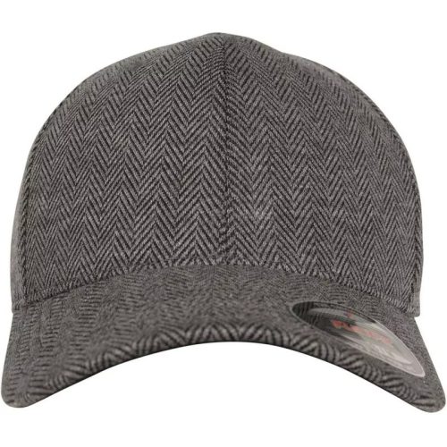 Flexfit Visgraat gemêleerde baseball cap