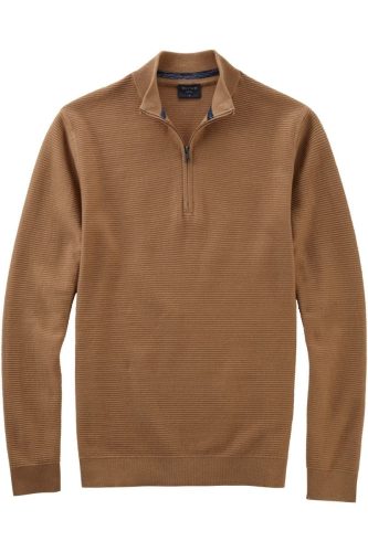 OLYMP Casual Regular Fit Trui caramel, Effen