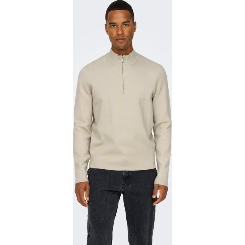 Only & Sons Onscooper half zip high neck knit n