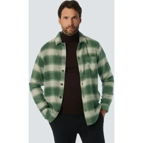 No Excess Heren overshirt 25430924 052 dark green