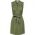 Only Onlesta life sl button dress wvn cs army