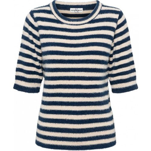 &Co Woman &co women trui belen stripe denim