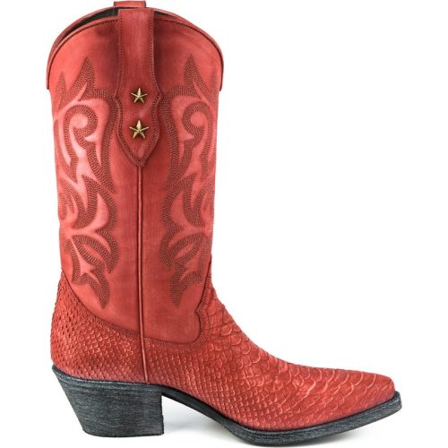 Mayura Boots Dames westernlaarzen alabama 2524-rojo lavado