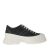 SOFIE D’HOORE Low-Top Sneakers – Wool Ankle Sneakers With Rubber Sole in zwart