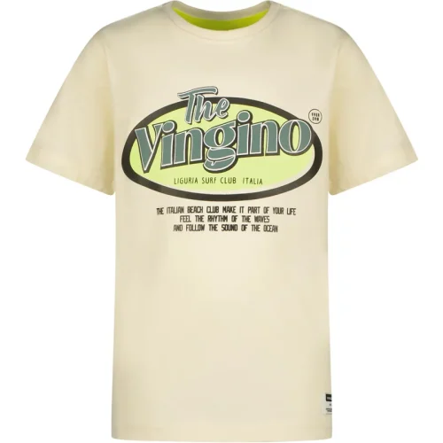 Vingino Jongens t-shirt hebor arctic white