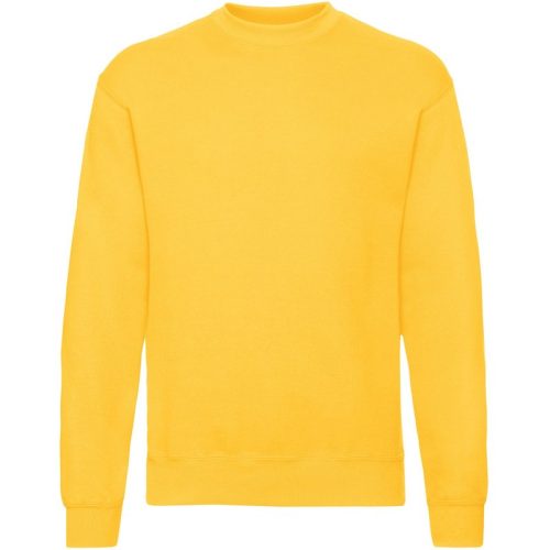 Fruit of the Loom Heren klassiek ingelegd sweatshirt