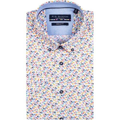 R.B. Boston Korte mouw shirt regular fit 316670/911