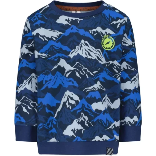 B.Nosy Baby jongens sweater mountain aop