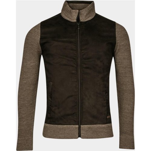 Baileys Vest Bruin Cardigan Zip 422071/88