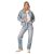 Oversized blauw denim damesjack met katoenen ballonmouwen F.A.M. Paris Vicky Embro