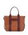 Hogan Totes & shoppers – Medium Script Leather Shopping Bag in bruin