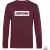 Subprime Sweater block burgundy