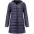 Gentile Bellini Lange puffer jas met capuchon slim fit