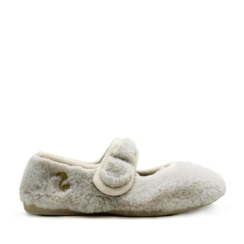 thies Low-Top Sneakers – thies 1856 ® Rec Fur Ballerina off white (W/X) in beige