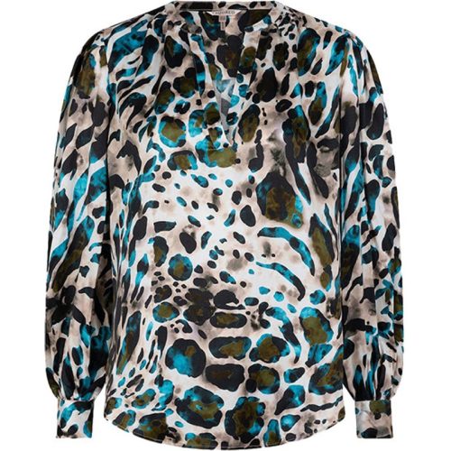 Esqualo Blouse f23-14511 animal roots