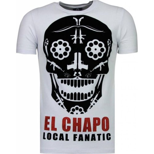 Local Fanatic El chapo flockprint t-shirt