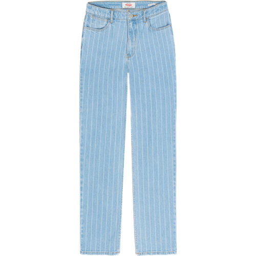 Wrangler Straight crop stone stripe