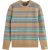 Scotch & Soda Regular fit softy wool stripes camel stripe