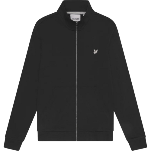 Lyle and Scott Lyle&scott diagonal weave french terry zip through vesten ml2145v