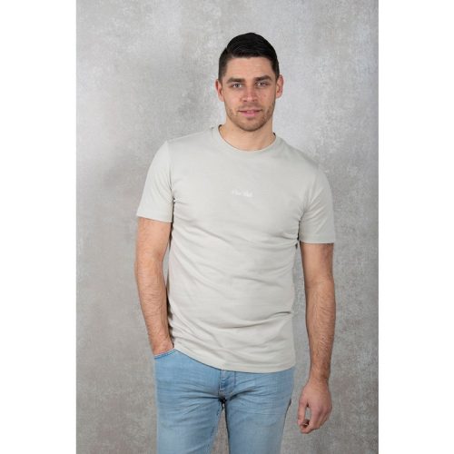 Purewhite T-shirt with front and back print