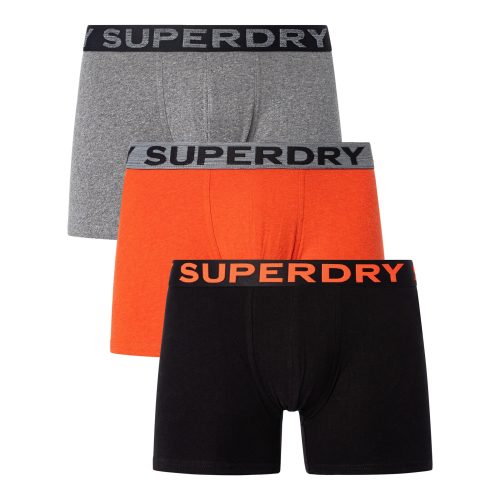 Boxershorts van biologisch katoen Superdry (x3)