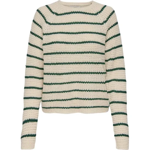 Jacqueline de Yong Ellen l/s oneck raglan pullover knt