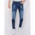 Local Fanatic Paint splatter ripped jeans slim fit