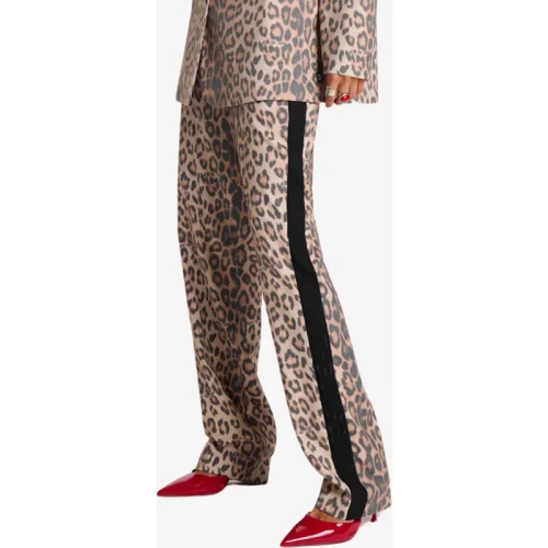 Alix The Label Ladies woven leopard pants