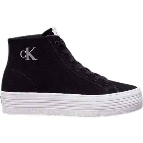 Calvin Klein High top plateau sneakers