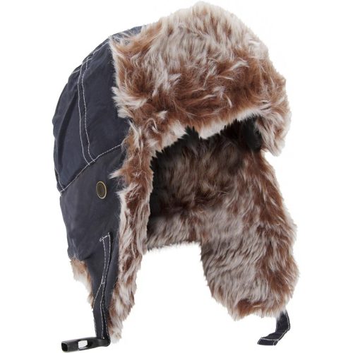 Result Unisex klassieke thermische winter/ski sherpa trapper hat