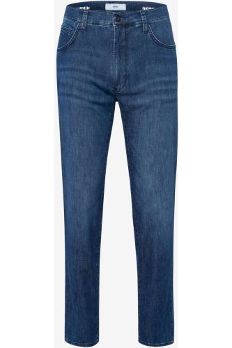 Brax Regular Fit Jeans Marine, Effen