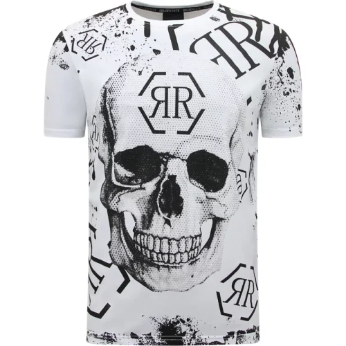 Enos Skull rhinestone t-shirt