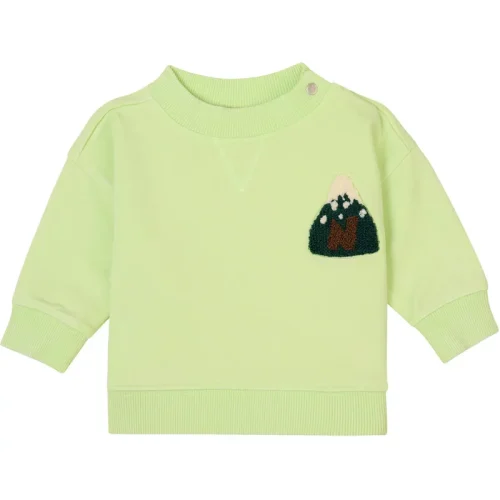 Noppies Jongens sweater grasse shadow lime