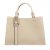 Furla Crossbody bags – Furla Nuvola M Tote – Vitello Claris Lux in beige