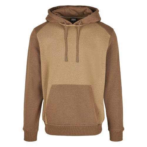 Hooded sweatshirt Urban Classics 2-tone fake raglan