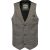 No Excess Gilet stretch jersey melange black