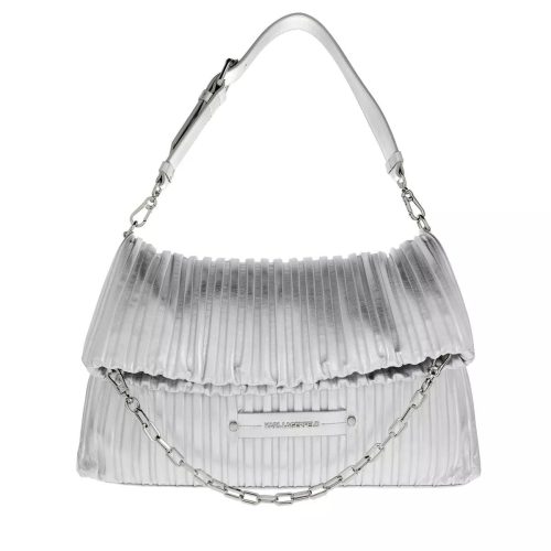 Karl Lagerfeld Satchels – Kushion Folded Tote in zilver