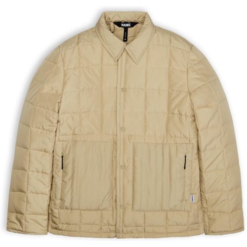 Rains 18200 liner shirt jacket sand