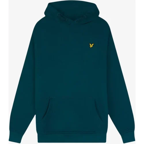 Lyle and Scott Jongens hoodie apres navy