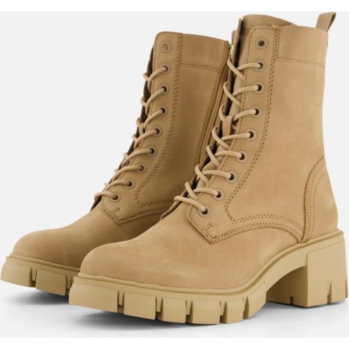 Tamaris Tamaris Veterboots beige Imitatieleer