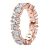 Pandora Ringen – 14k Rose gold-plated ring withcubic zirconia in gold