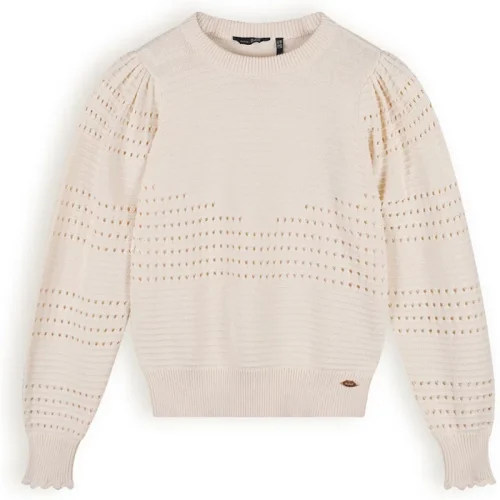 NoBell Meiden sweater amelie pearled ivory